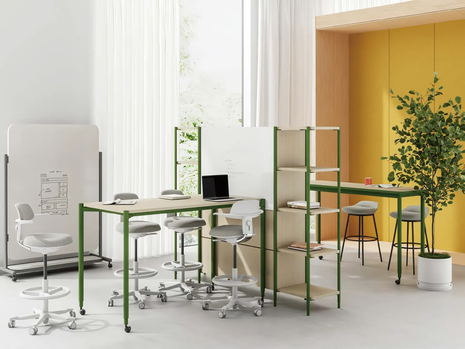 Office Planner's own furniture manufacturing facility in Malaysia