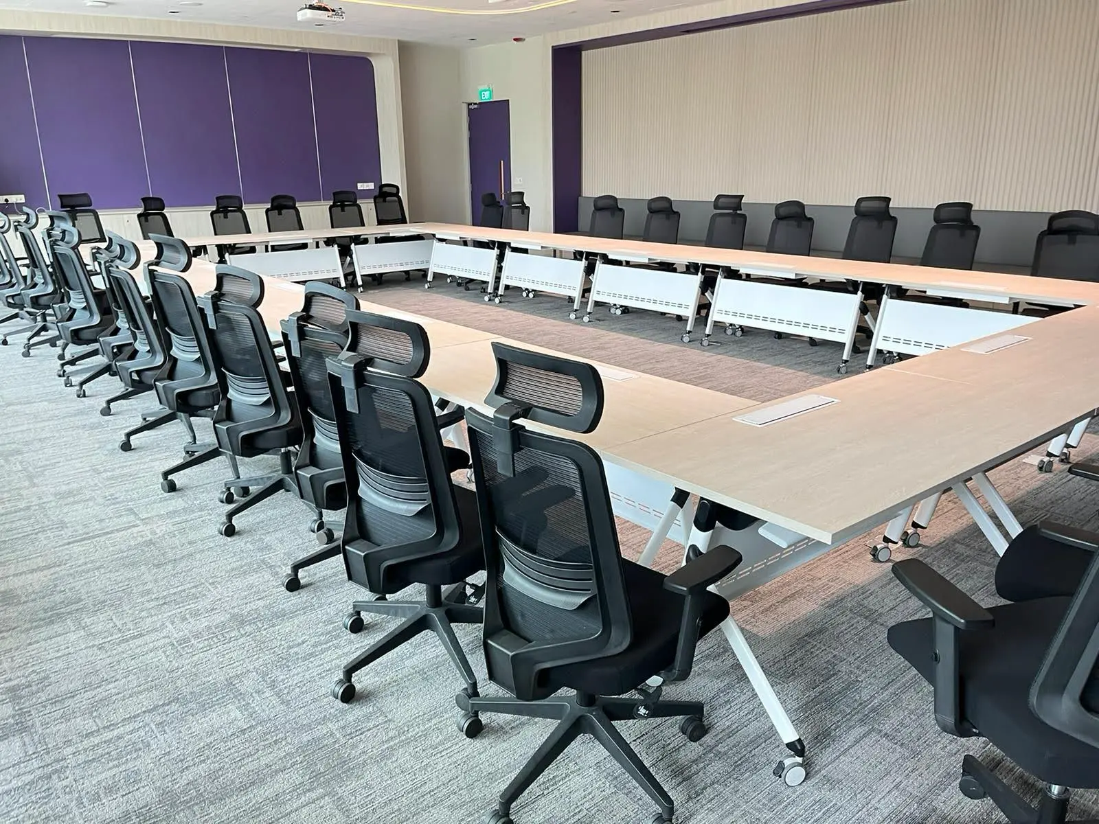 Corporate office fit-out for EBM-PAPST SEA PTE. LTD by Office Planner
