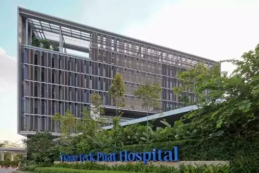 Healthcare office fit-out for Khoo Teck Puat Hospital by Office Planner