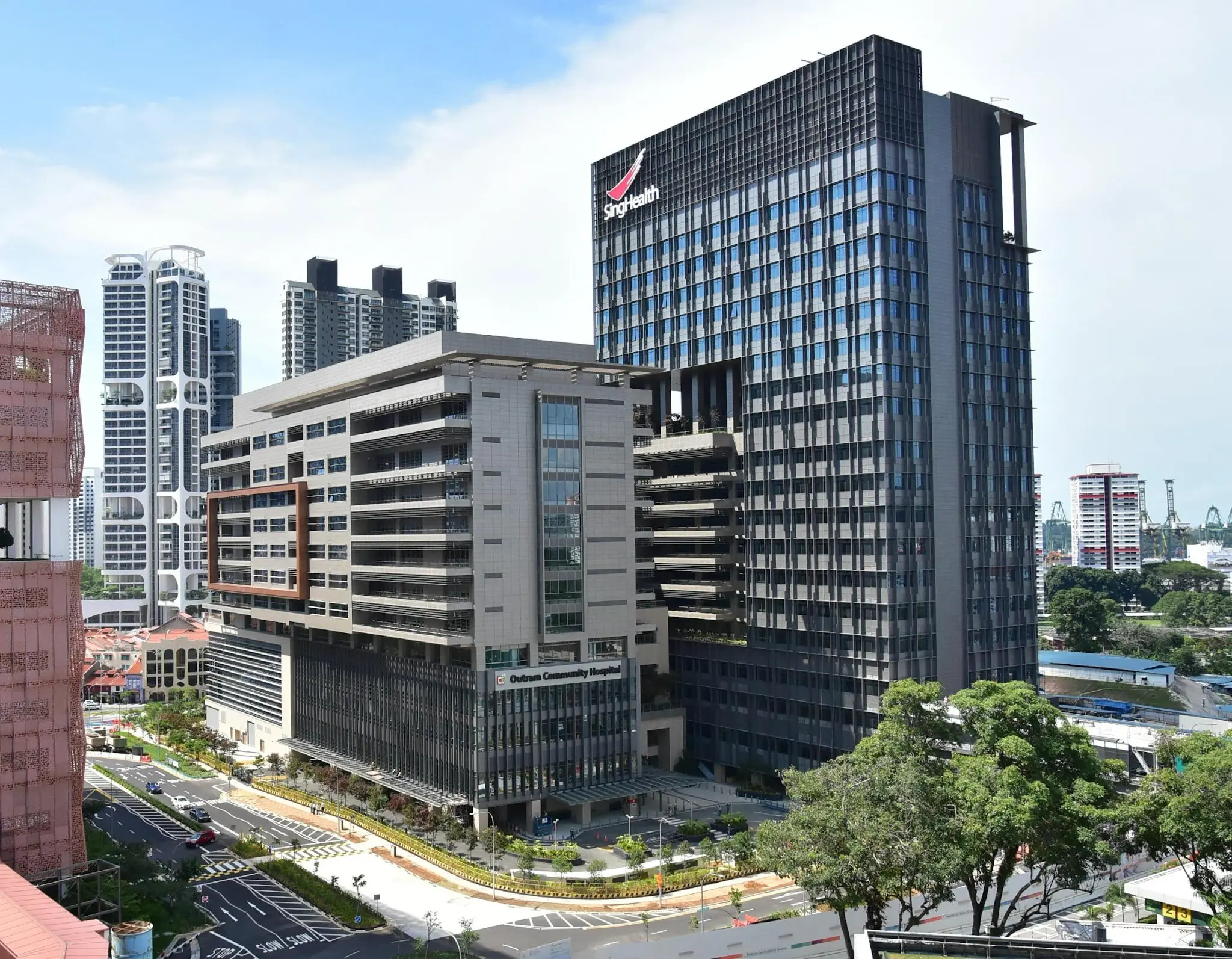 Healthcare office fit-out for Outram Community Hospital by Office Planner